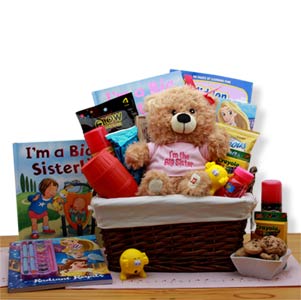 Picture of GBDS 890772-G I am the Big Sister Childrens Gift Basket