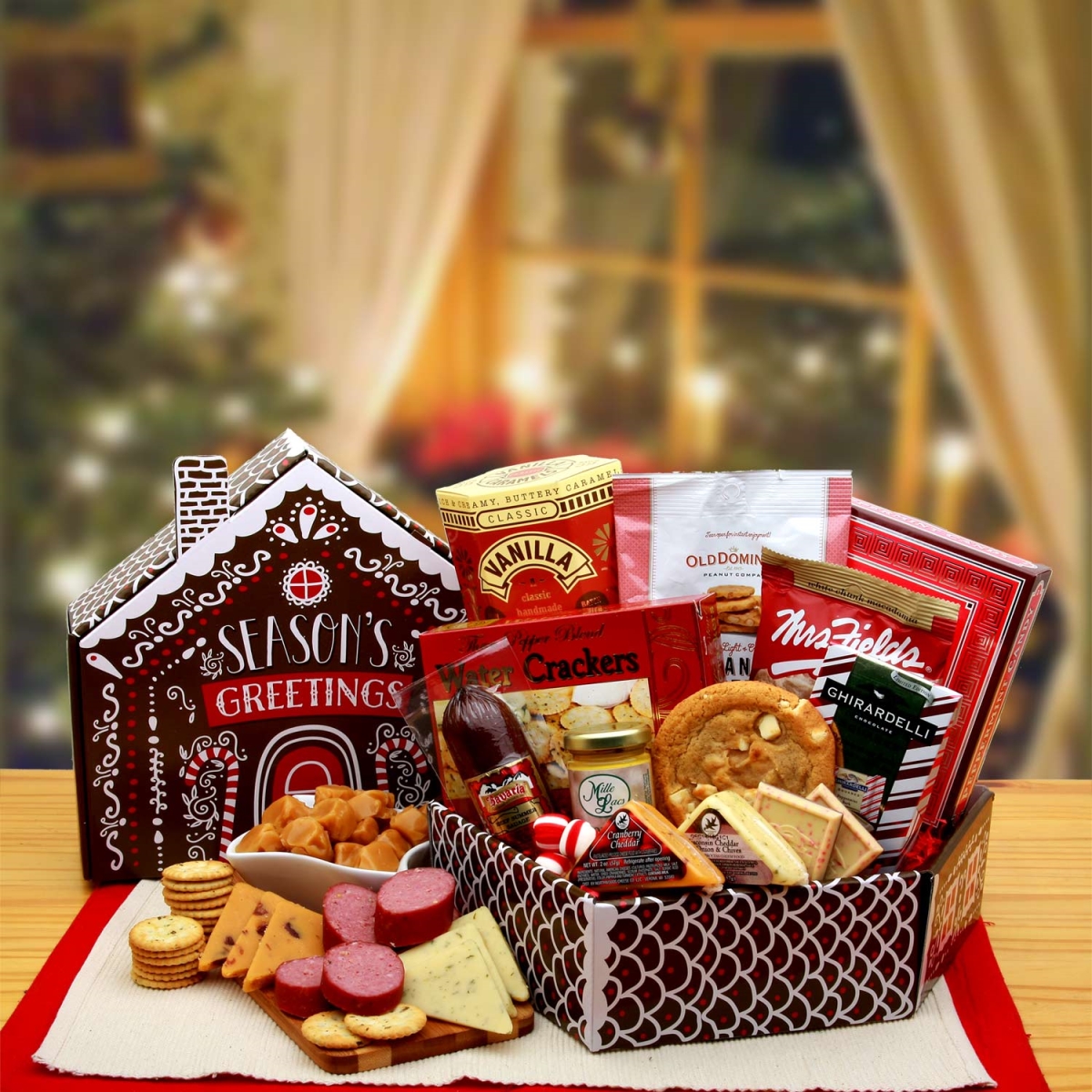 Picture of GBDS 8192093 Seasons Greetings Holiday Care Package