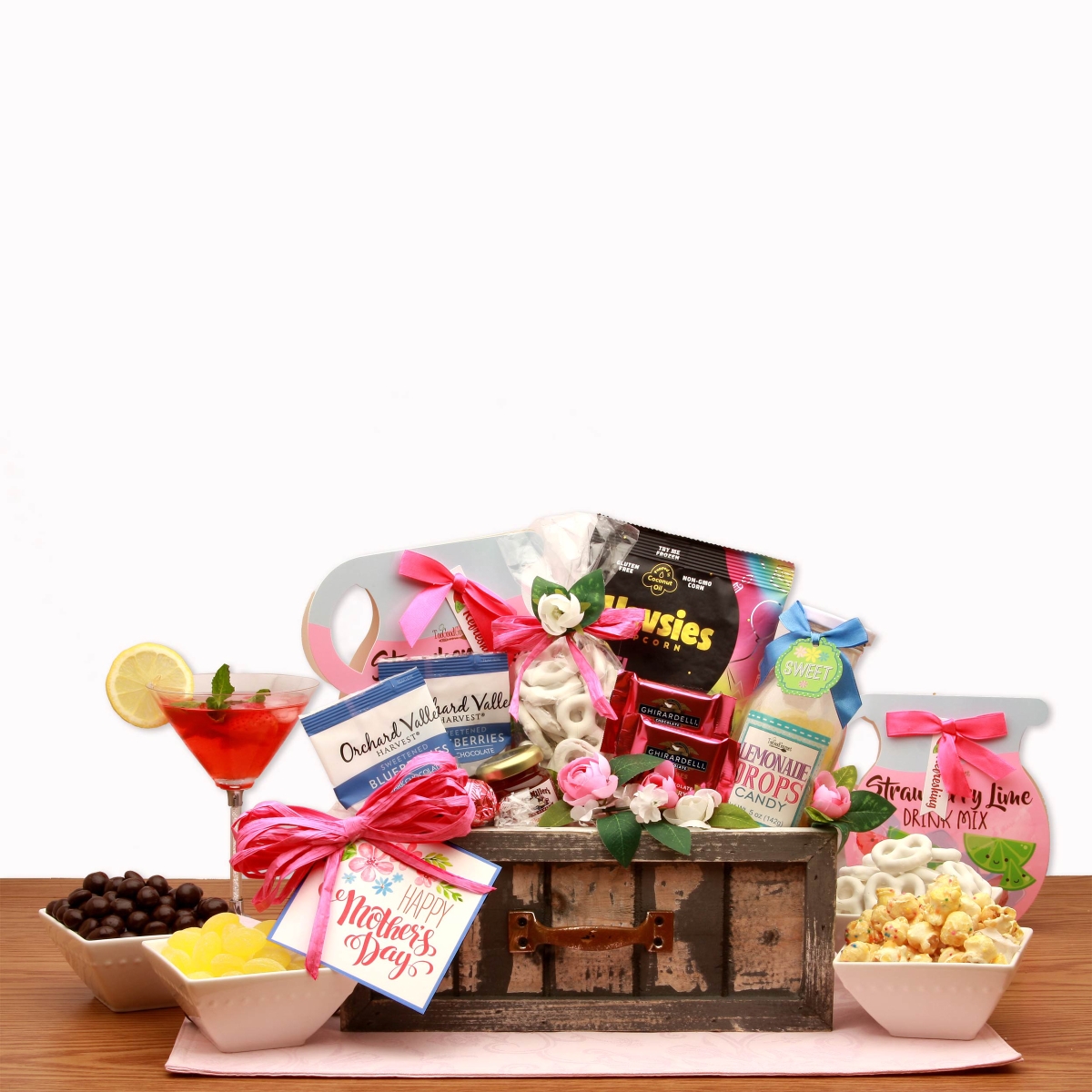 Picture of GBDS 8414192 Mother&apos;s Day Thoughts of Summer Gift Box Gift Basket - 8414192
