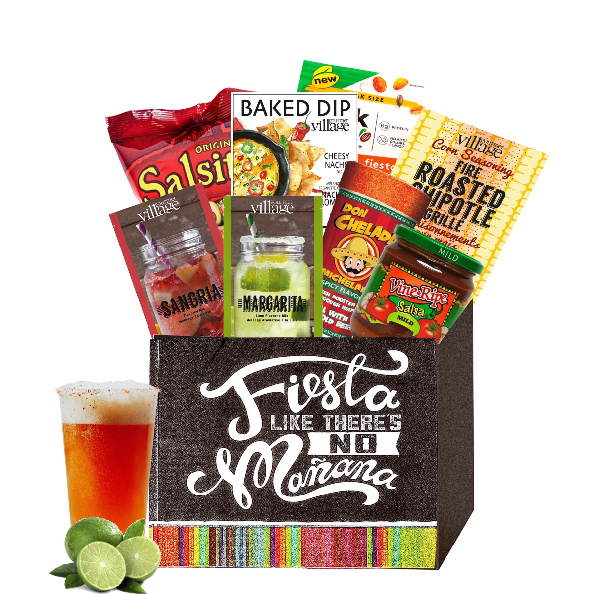 Picture of Gift Basket Drop Shipping 820412 Lets Fiesta Gift Box