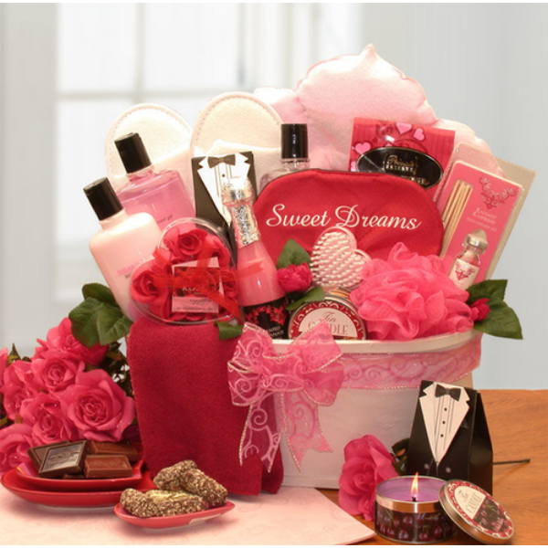 Picture of Gift Basket Drop 8161492 Romancing The Soul Candy Valentine Spa Gift Set