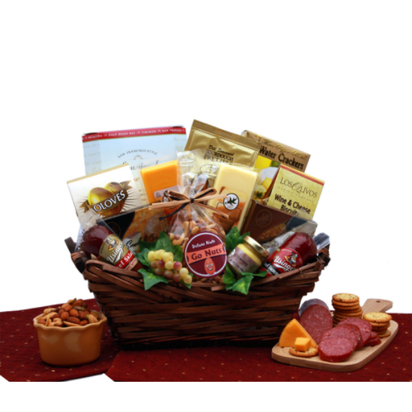 Picture of Gift Basket Drop 821292 Gourmet Delights Gift Basket
