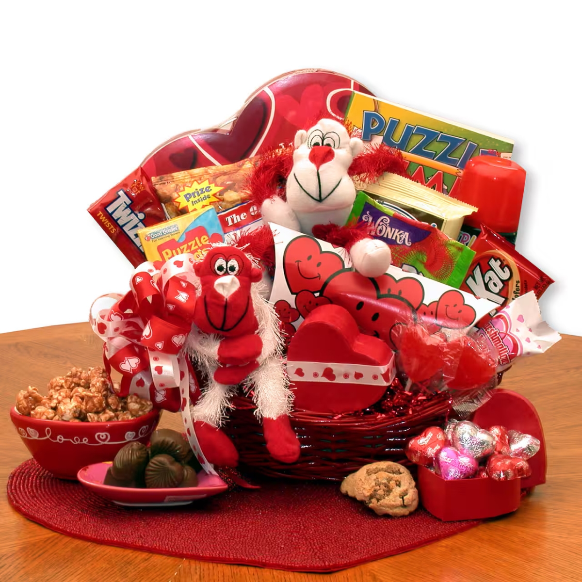 Picture of Gift Basket Drop 8161412 A Little Monkey Business Valentines Basket Gifts for kids