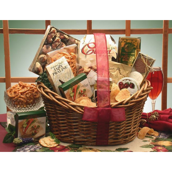 Picture of Gift Basket Drop 910032 Gourmet Snacker Gift Basket