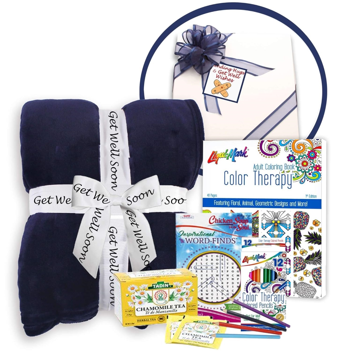 Picture of Gift Basket Drop 8113972 Get Well Soon of Thoughtfulness & Comfort Gifts for Women