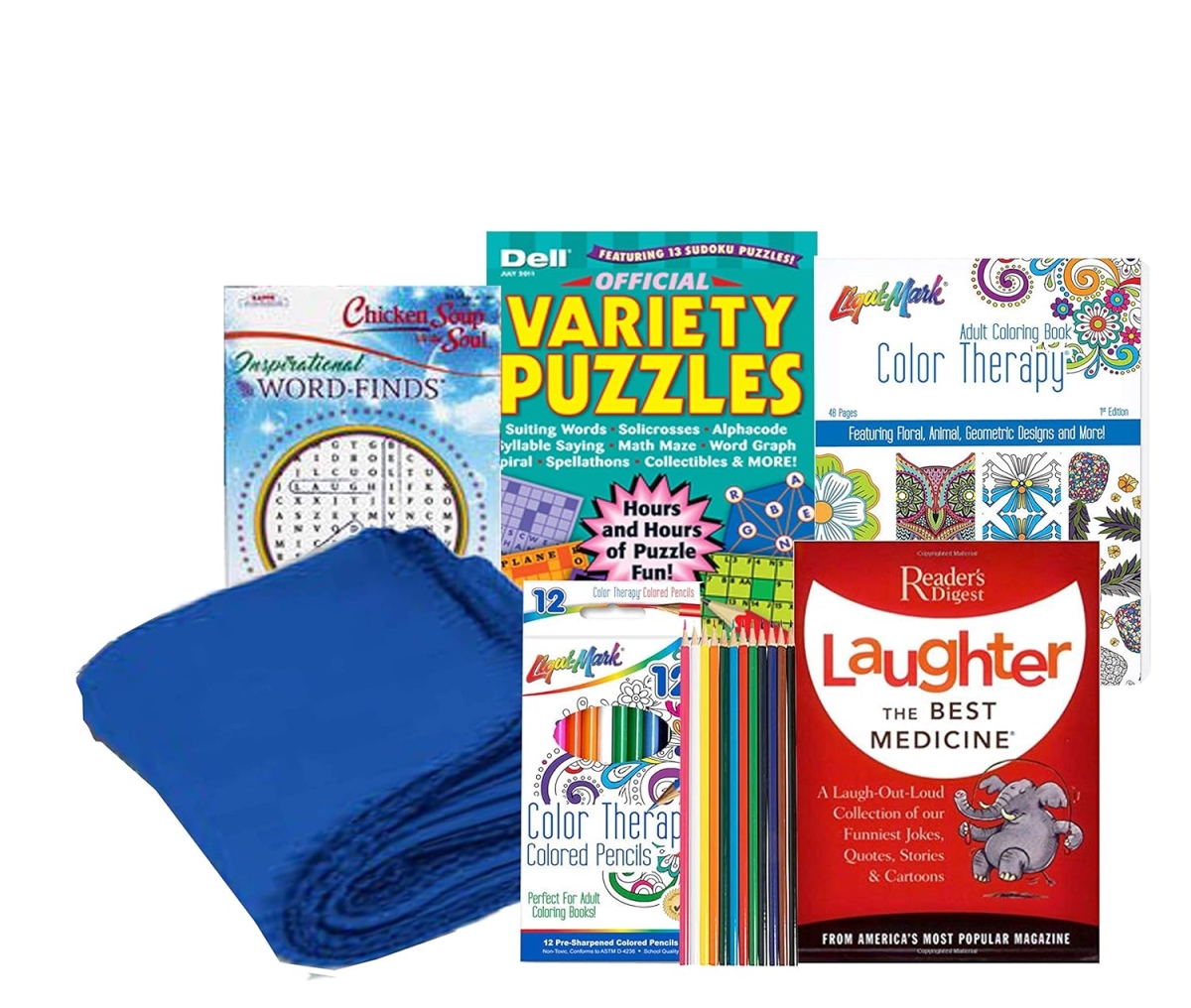 Picture of Gift Basket Drop 8113952 Laughter is The Best Medicine Get Well Soon Basket Gift for women