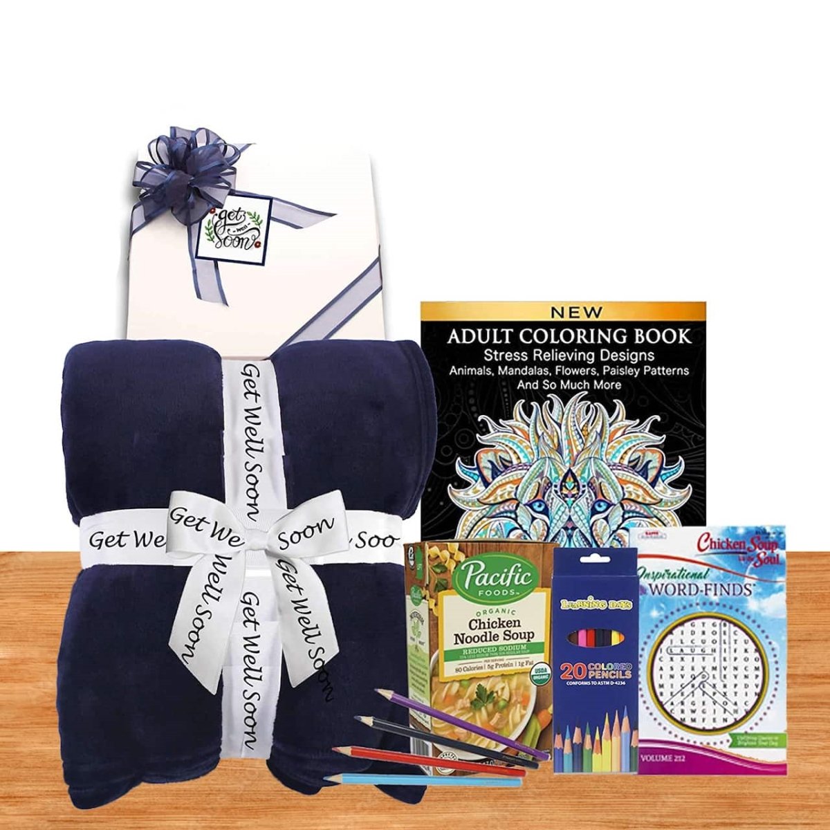 Picture of Gift Basket Drop 8113892 Get Well Soon Gift Box of Comfort for Women