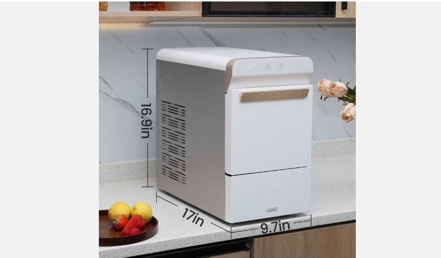 Picture of Gevi FGYU78 GEVI Household V2.0 Countertop Nugget Ice Maker Machine for Home GIMN-1000B