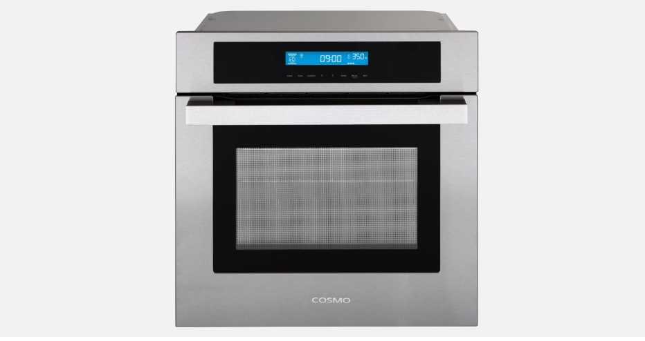 Picture of EUU PIDSDS 24 in. Stainless Steel Electric Wall Oven True European Convection