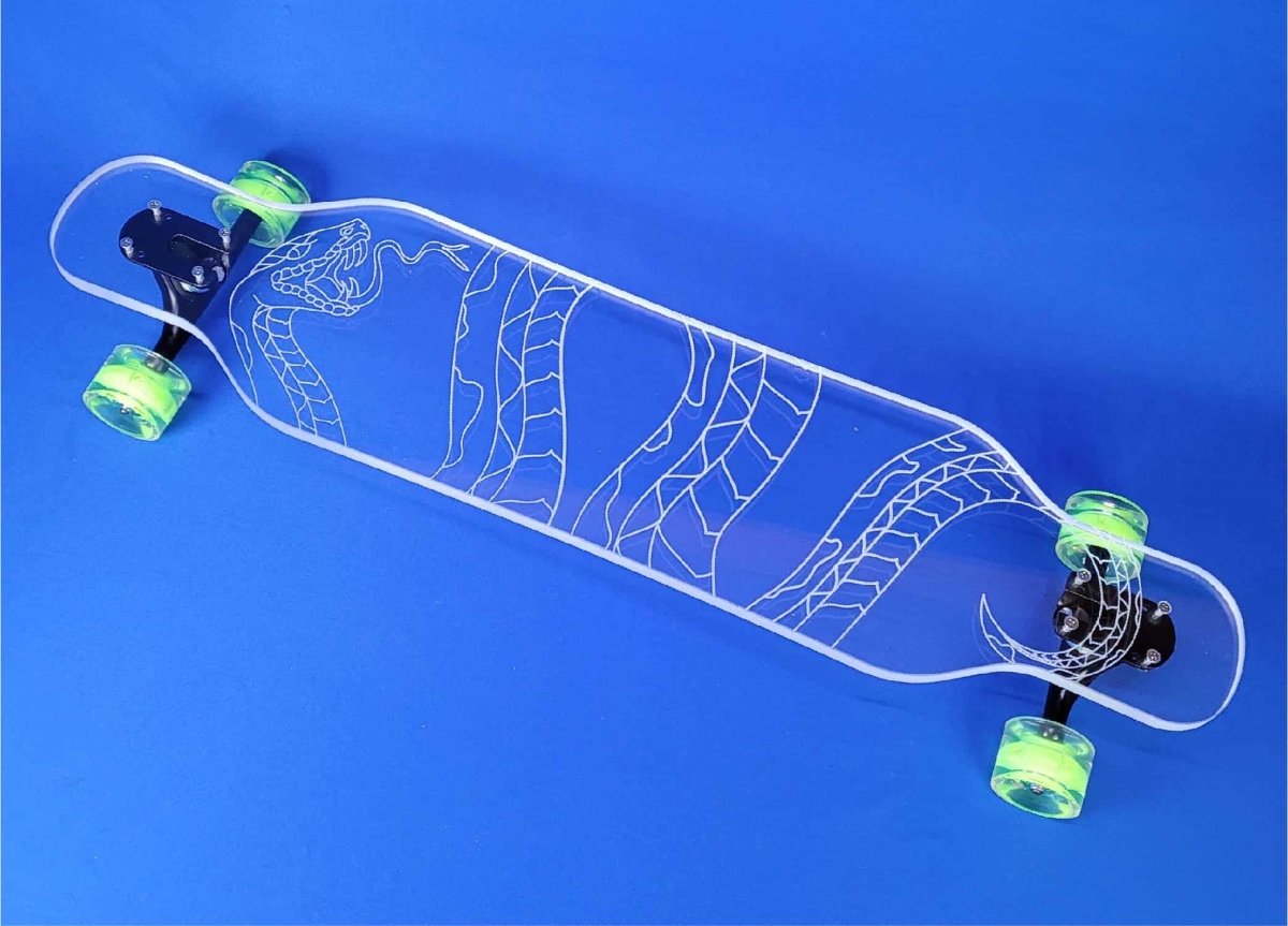 Picture of Ghost Boards viper-plat-longboard 40 in. Viper Platypus Longboard Skateboard