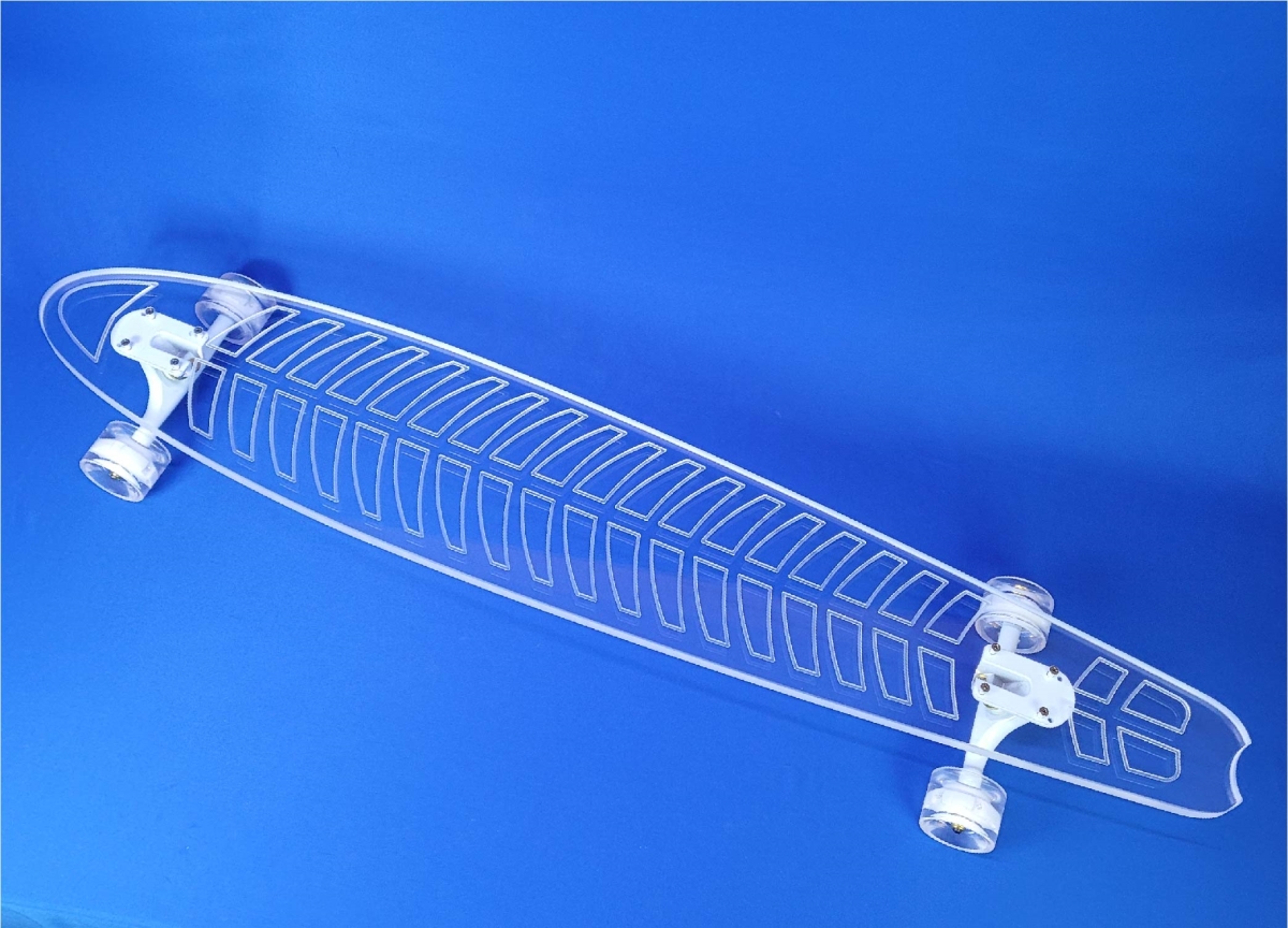 fishbone-pintail-longboard 48 in. Fishbone Pintail Longboard Skateboard