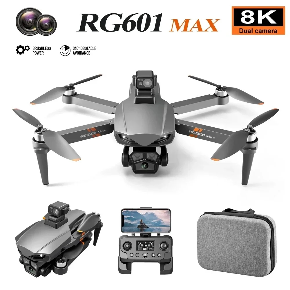 NM61895 Max Drone 5G Optical Flow Switching Drone with Dual Camera GPS 8K Aerial Photography UAV Wi-Fi FPV Foldable RC Toys -  UNO1RC