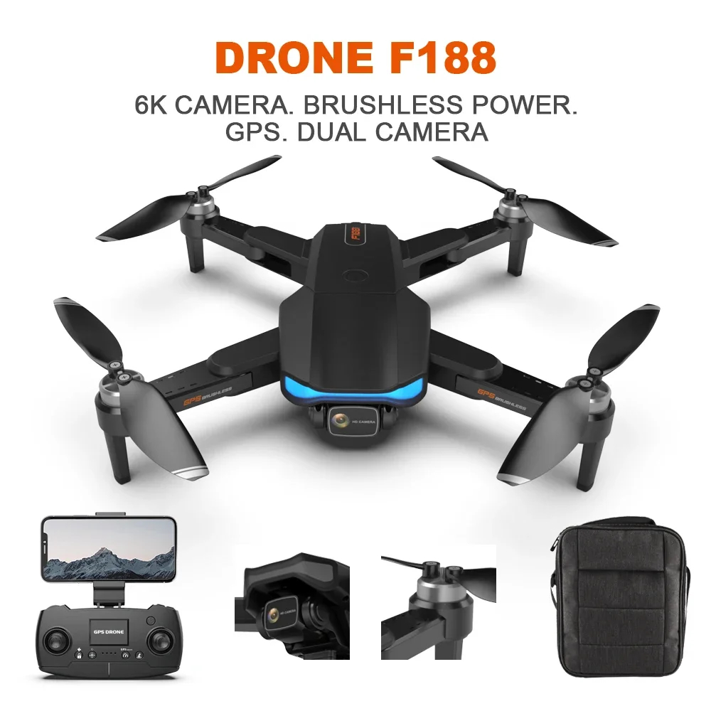 NM62009   Drone GPS 6K Camera 360 Obstacle Avoidance MINI Aerial Photography Helicopter Professional Foldable Quadcopter