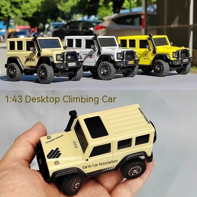 NM62071 Latest RC X43 Simulation Remote Control Crawler RC Car Fulltime 4wd Desktop Off Roader Remote Control Mini Climbing Vehicle Toy & Parts