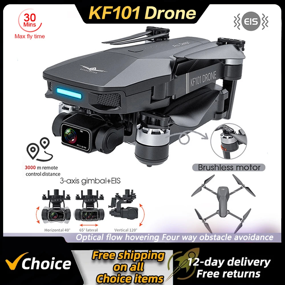 NM62323 Max Drone FPV 360 Deg Laser Obstacle Avoidance Brushless Motor GPS Return 4K HD Camera Parking Apron RC Quadcopter Drone Toys