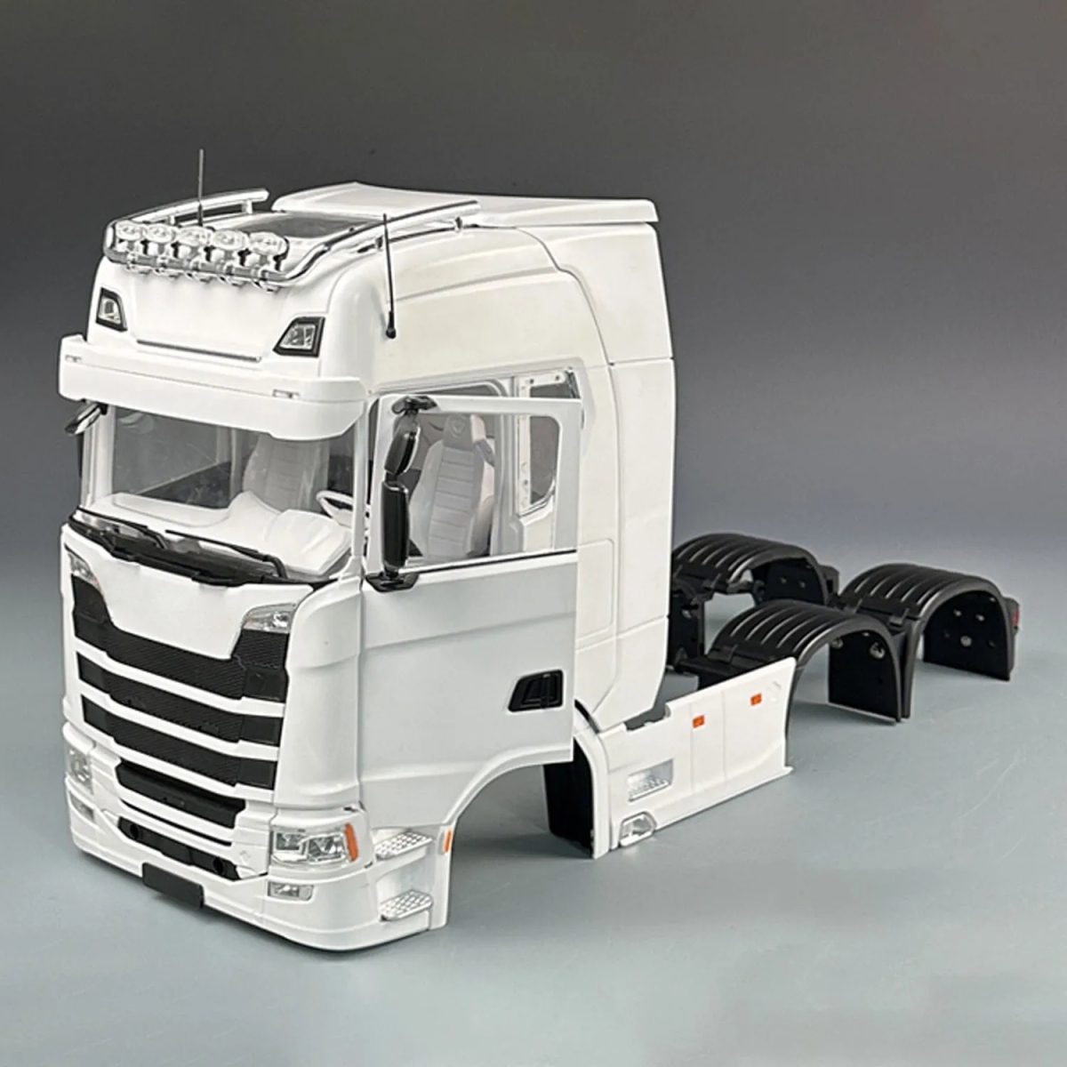 NM62524 Cabin 770S with Mudflaps Accessories for 1 by 14 RC Tractor Truck Remote Control Car DIY RC Accessories for Adults