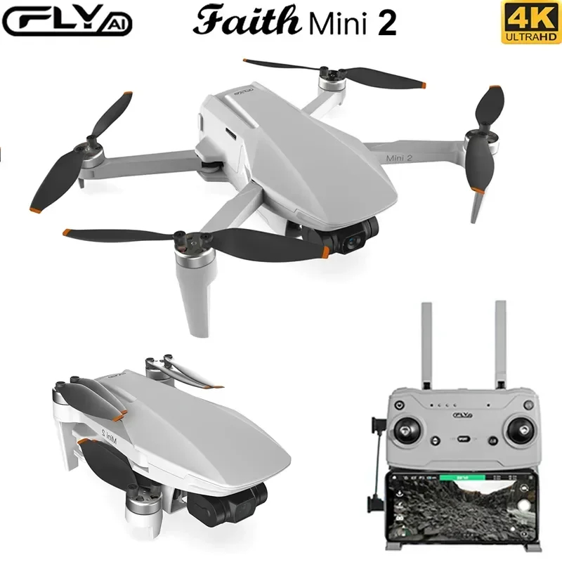 NM62596 Faith 2 Drone 4K HD Camera 3-Axis Gimbal 5G Wi-Fi GPS FPV RC Quadcopter CFLY Faith Mimi 2 Drone
