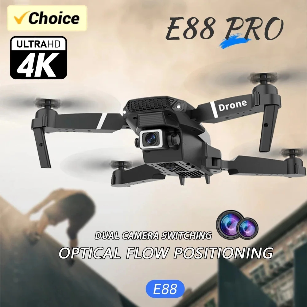 NM58308 Pro Drone 4K Professional HD Wide Angle Camera Dual Camera RC Airplane Hight Hold Mode Foldable Arm Airplane Toy Helicopter