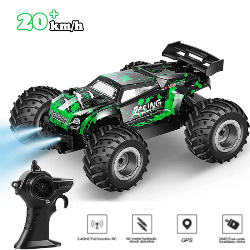 NM58827 RC Car Electric High Speed Off-Road Cars Remote Control Cars 2.4G 20KM-H Drift Toys for Boy Kids & Adults