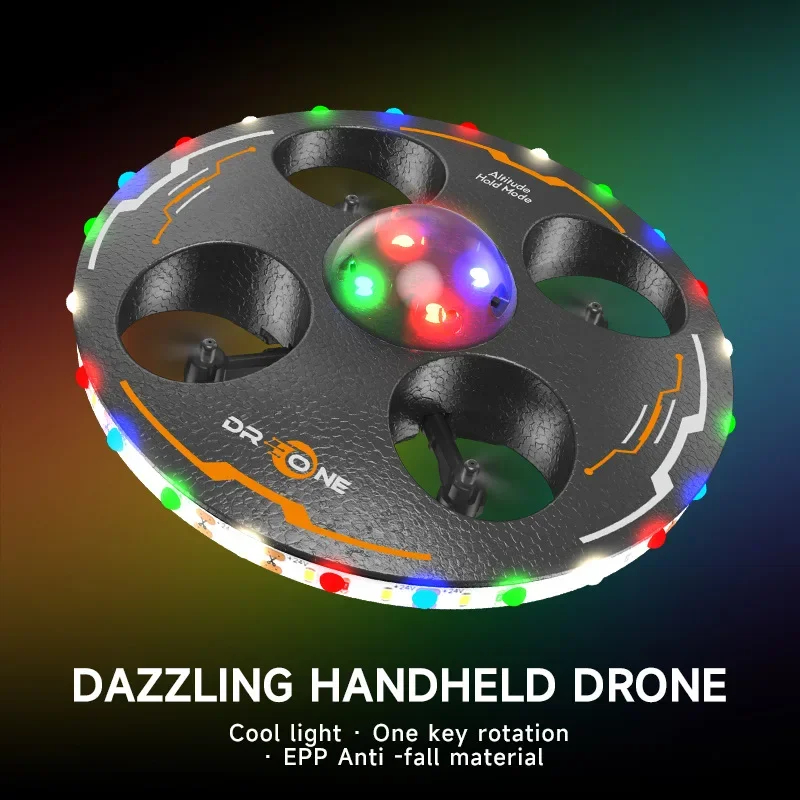 NM59085 Plane Foam UFO Induction Remote Control Aircraft Intelligent Four Axis Flying Saucer Boys   Toys for Childrens