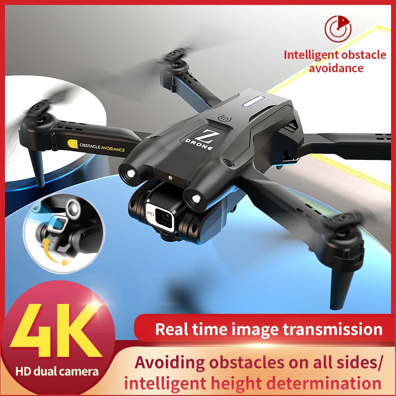 NM58695 Pro Max Drone 4K Professional Dual HD Camera Brushless Motor GPS FPV Obstacle Avoidance Foldable RC Quadcopter Drone Toys