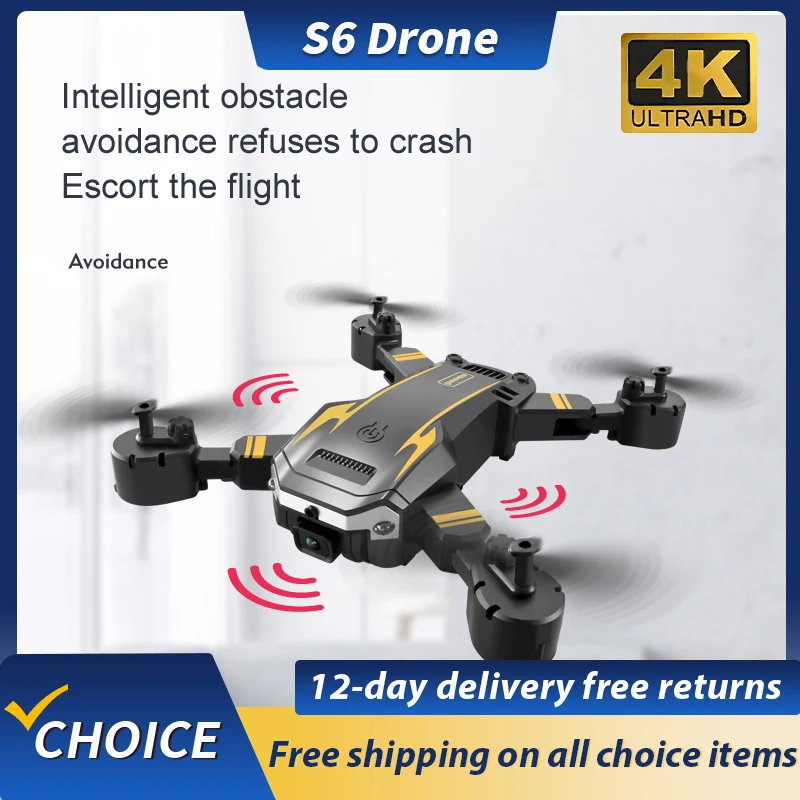 NM58896 Drone Professional Obstacle Avoidance Wi-Fi 8K HD Dual Cameras Aerial Photography RC FPV Foldable Helicopter 2.4G Toys