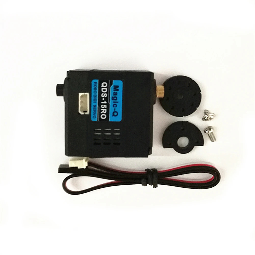 NM58794 Humanoid Robot Servo 15kg Dual-Axis Digital Servo for Arduino Robot DIY Kit with 220 Degree Metal Gear Programmable Kit
