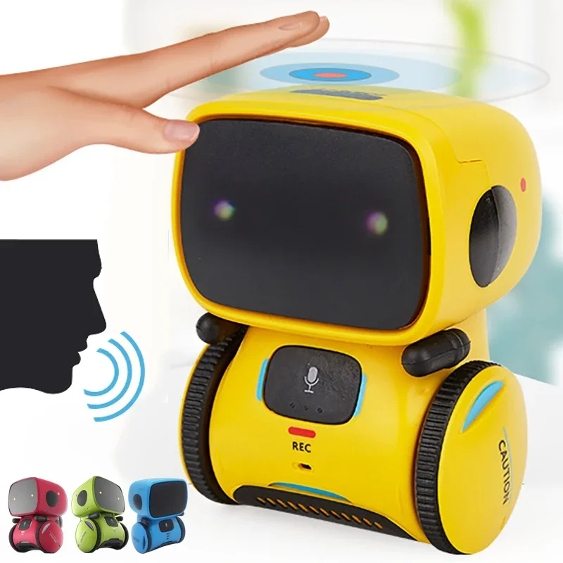 NM58985 Remote Control Smart Robots RC Electric Toy for Kids Boys 2 to 4 Years Old Girls Children Gift Touch Sensing Dancing Music - Multi Color