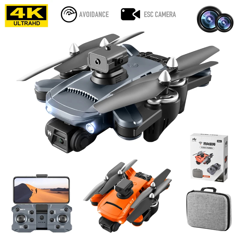 NM59310 Drone 5G Wi-Fi FPV 4K HD Dual Camera 360 Deg Laser Obstacle Avoidance Brushless Motor Optical Flow Localization RC Quadcopter Toy
