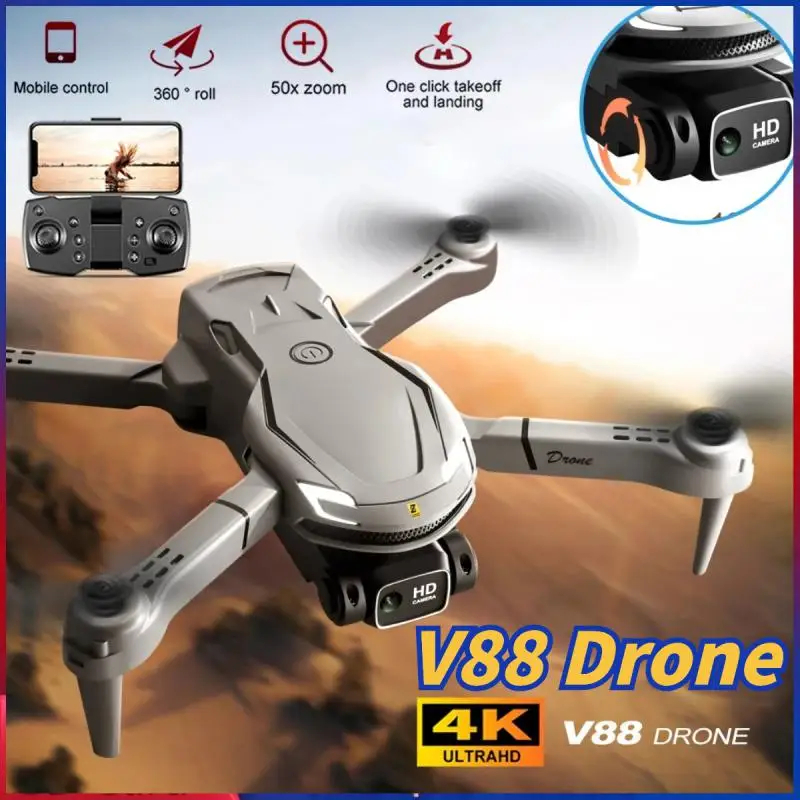 NM59787 V88 Drone 8K 5G GPS Professional HD Aerial Photography Remote Control Aircraft HD Dual Camera Quadcopter Toy UAV -  UNO1RC