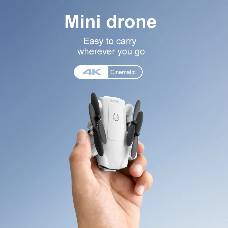 NM59927 V9 Mini Drone with 4K HD Camera FPV Video RC Quadcopter Small Helicopter for Beginners Toys for Kids Gifts Altitude Hold