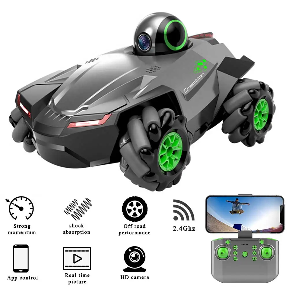 NM60099 Off-road Car with HD Wi-Fi FPV Camera Machine on Remote Control RC Car 1-18 2.4G Radio Control Climbing Car for Children Toy
