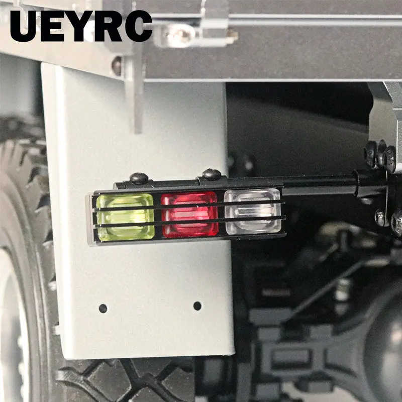 NM60362 Metal Tail Light Cup Lampshade for 1 by 14 RC Dump Truck Tipper Trailer Saitos Benz Volvo Off Road Truck Car Accessories Toy - Black