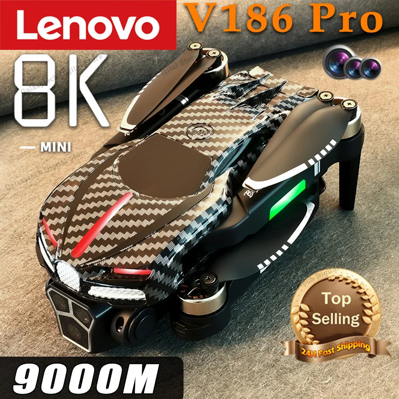 NM60420 V186 Pro Professional Drone 8K HD Camera Omnidirectional Obstacle Avoidance GPS Brushless Motor Aerial Photography Drone -  UNO1RC