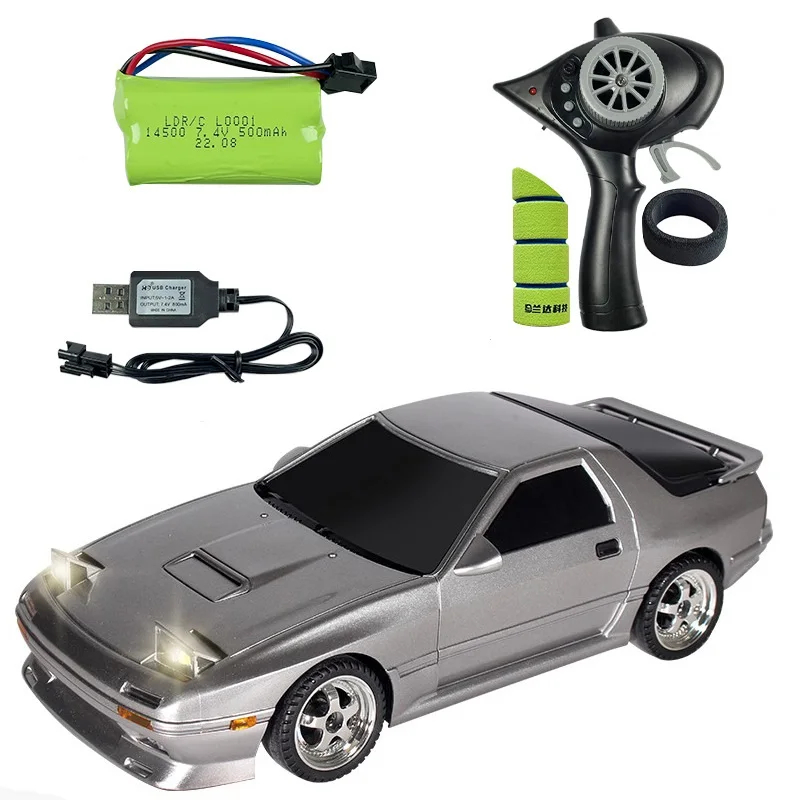 NM60882 FC Drift Remote Control Vehicle RC Car AE86 Mazda LD1802 LD1803 RC Drift Car Road Advanced ESP Gyroscope LED Toys