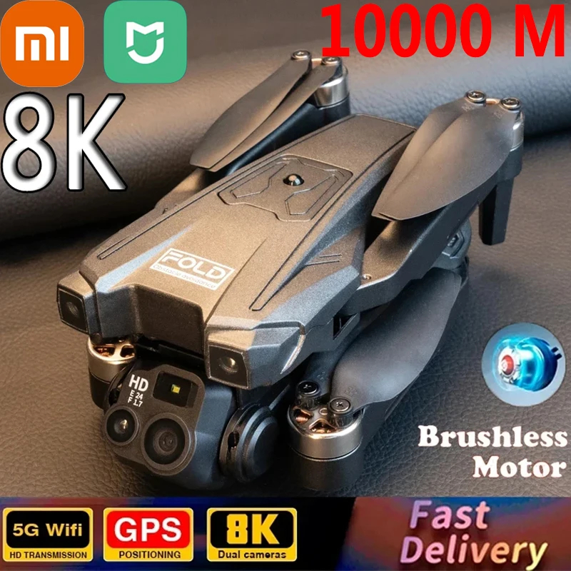 NM61152 MIJIA YK8 Drone 8K Professional Dual Camera GPS Obstacle Avoidance Aerial Photography Foldable Brushless Quadcopter Gift