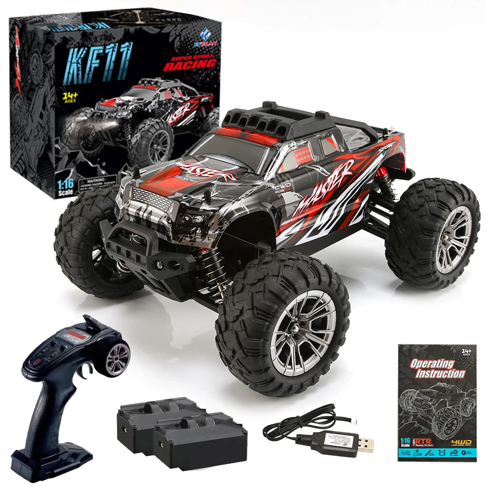 NM61164 1-16 KF11 Profession RC Car Remote Control Cars High Speed Drift Monster Off-Road Truck Toy for Kids Vs Wltoys 144001