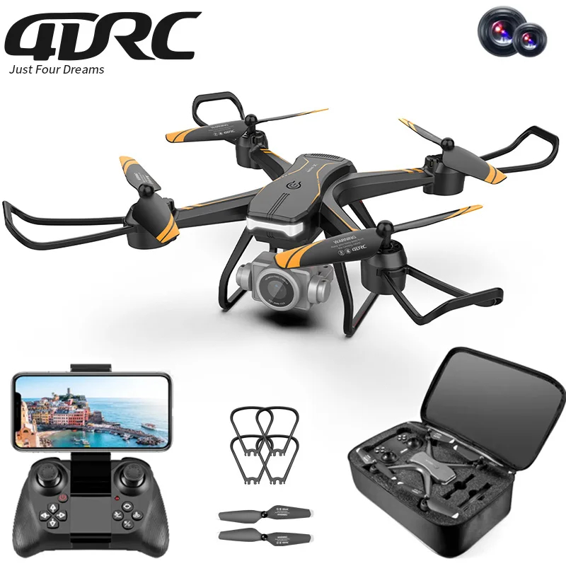 NM60590 V14 Drone 4k HD Wide Angle Camera 1080P Wi-Fi FPV Height Keep Drones RC Helicopter Toys