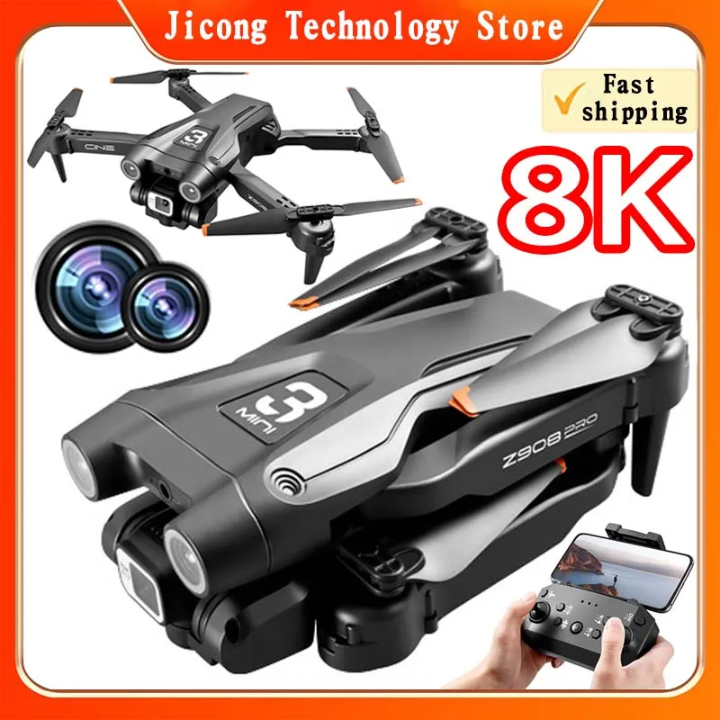 NM60750 Professional Drone Dual Camera 8K FPV Intelligent Obstacle Avoidance Brushless Four Axis RC Helicopter