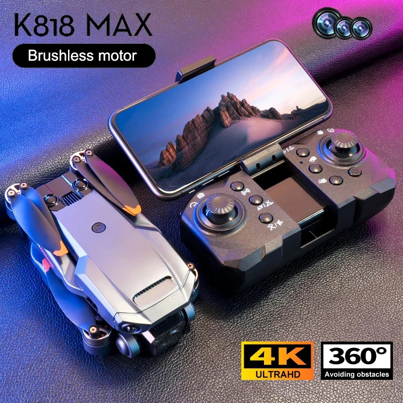 NM60786 Drone Professional 4K HD Camera Intelligent Obstacle Avoidance Foldable Quadcopter RC Drone Optical Flow Aerial Helicopter