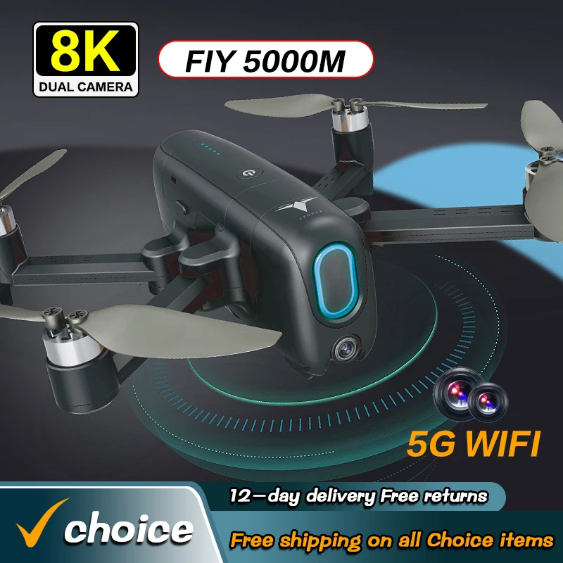 NM61542 X1 GPS Drone with 8K HD Dual Cameras 360 Deg Obstacle Avoidance Remote Control Foldable Design Ultimate Boy Toys
