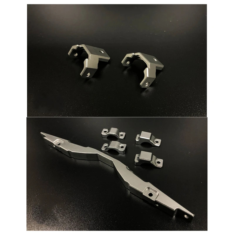 NM61703 Capo JK Max Wrangler Climbing Car C2 Front & Rear Axle Metal Reinforce Cement Balance Bar Base RC Crawler Truck
