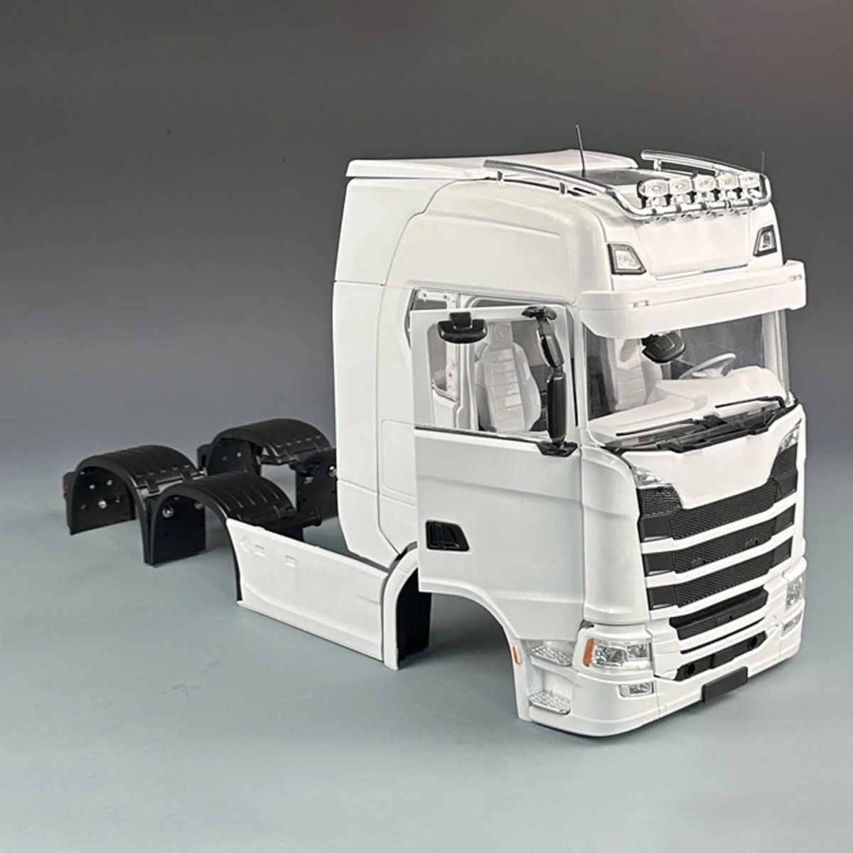 NM62566 Parts Plastic Cabin 770S with Mudflaps Accessories for 1 by 14 RC Tractor Truck Remote Control Car