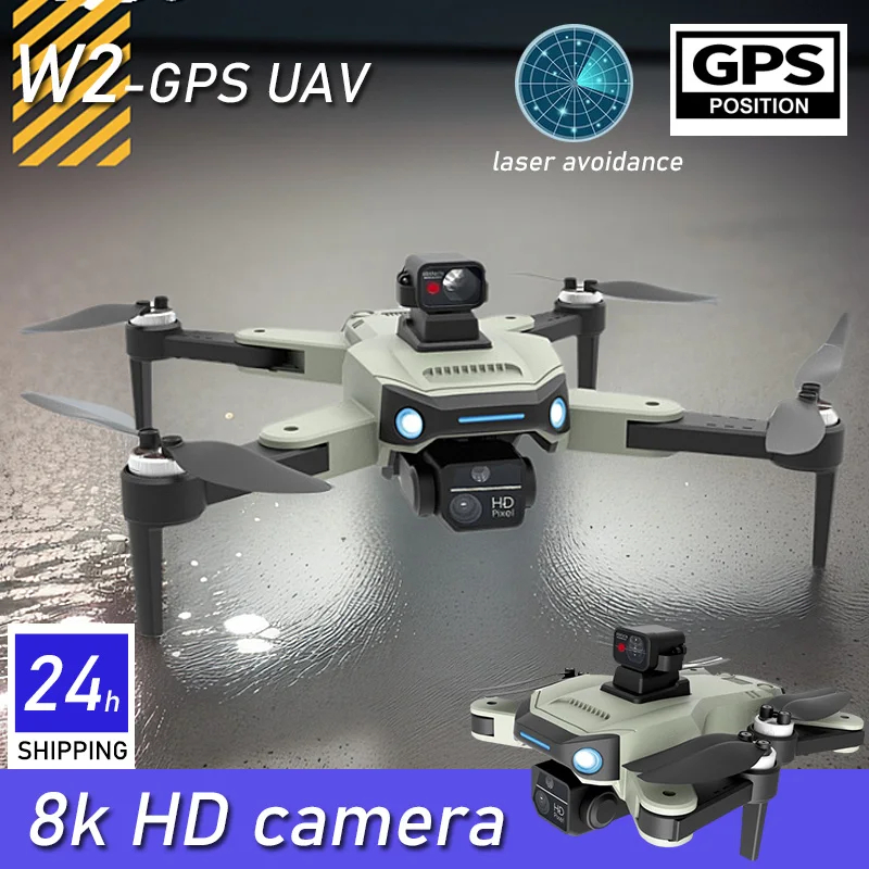 NM61879 4K Professional GPS 8K HD Camera ESC Gimbal UAV Laser Obstacle Avoidance 5G Wi-Fi Smart Flyback Brushless RC Quadcopter