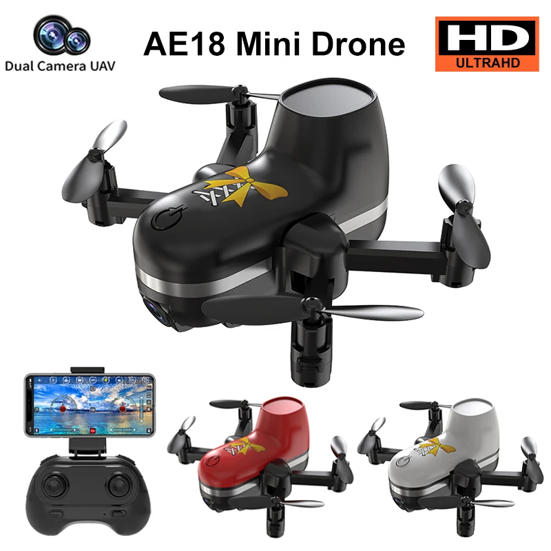 NM59137 Mini Land & Air Dual Mode HD Dual Camera 360 Deg Laser Obstacle Avoidance Brushless Motor GPS Return RC Quadcopter Drone Toy