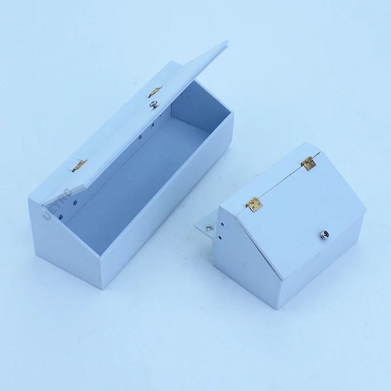 NM59155 Dump Truck Plastic Toolbox Battery Case for 1 by 14 Tamiya RC Dump Truck Car Toy - White