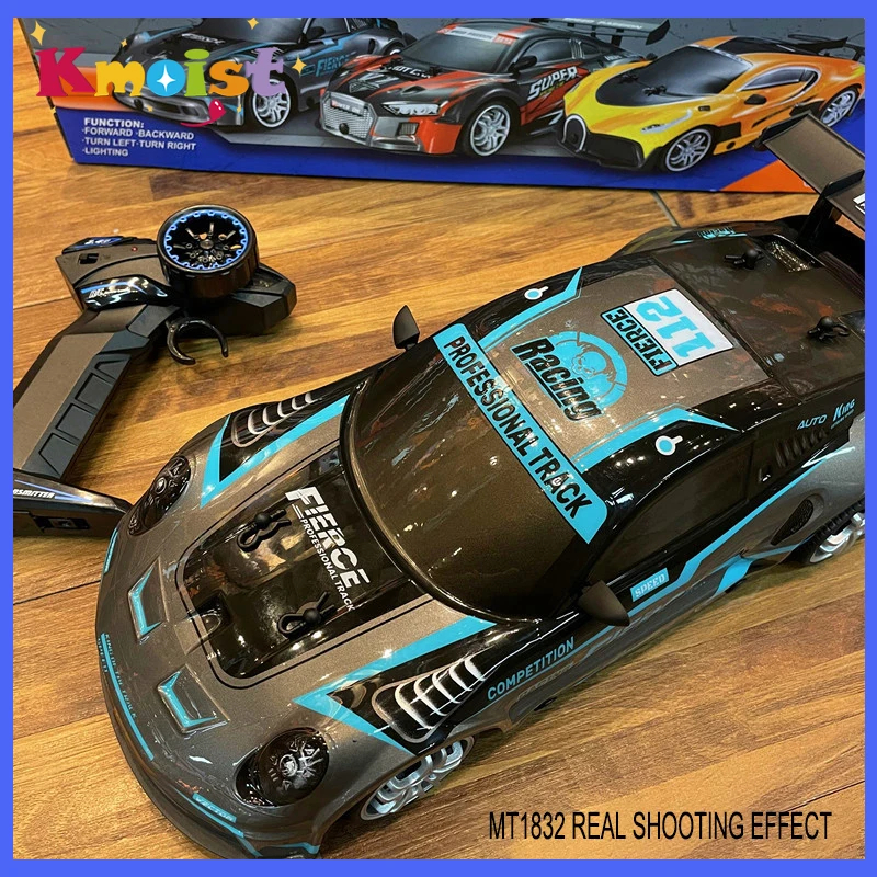 NM59284 2.4G 4WD Scale Remote Control Car High Speed Vehicle Sport Drift Racing Vehicle with Light Sound Toys for Boys Gift