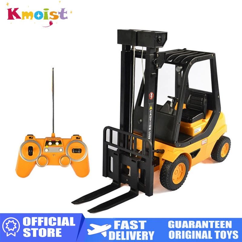 NM62294 Double E E521 Big RC for Lift Truck Remote Control Car Construction Vehicle Model Electric Toy Cargo Toy for Boys Kids Gifts