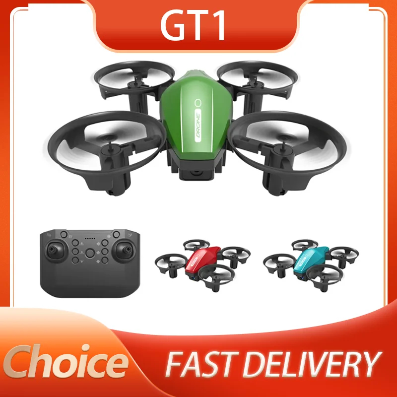 NM58824 2.4G Mini RC Stunt Drone GT1 Quadcopter Headless Mode 360 deg Roll Professional Pocket Portable Drone Gifts Toys for Boys