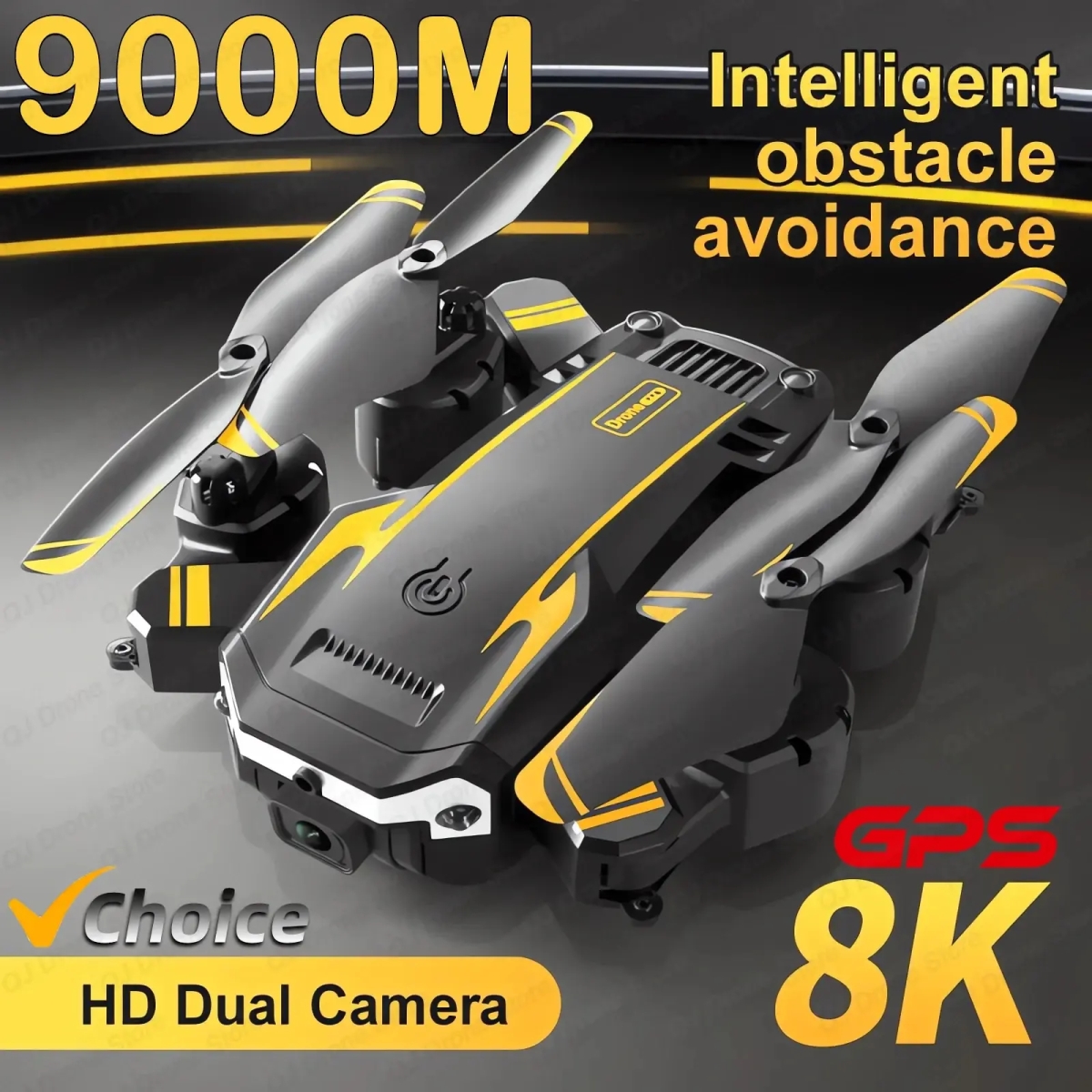 NM58830 G6 Professional Foldable Quadcopter Aerial Drone S6 HD Camera GPS RC Helicopter FPV Wi-Fi Obstacle Avoidance Toy